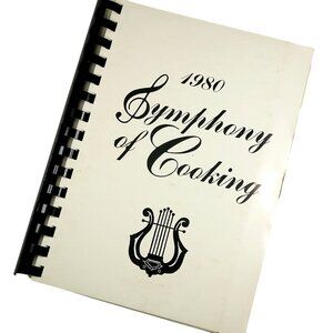 Springfield Symphony Cookbook 1980, Vintage Missouri Ozarks Recipes